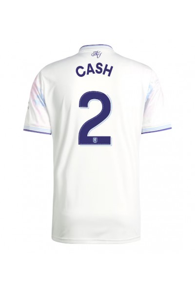 Aston Villa Matty Cash #2 Jalkapallovaatteet Kolmaspaita 2025-26 Lyhythihainen Aston Villa Matty Cash #2 Jalkapallovaatteet Kolmaspaita 2025-26 Lyhythihainen